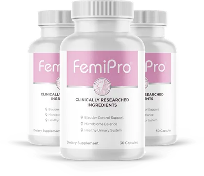 FemiPro 3-bottle kit, official product image