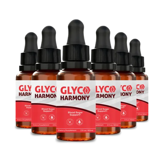 Glyco Harmony 6-bottle kit, 180-day supply, lowest price per bottle with free US shipping