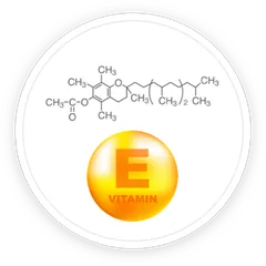 Tocopheryl acetate, a form of vitamin E