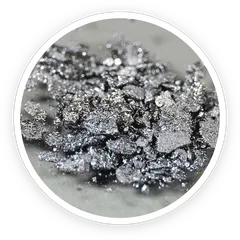 Iodine crystals