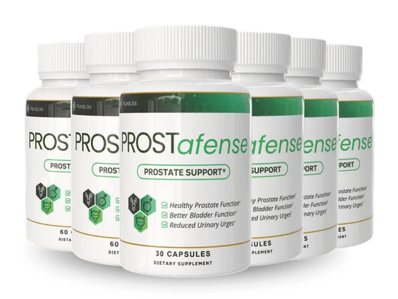 ProstAfense 6-bottle kit, the only one with free US shipping