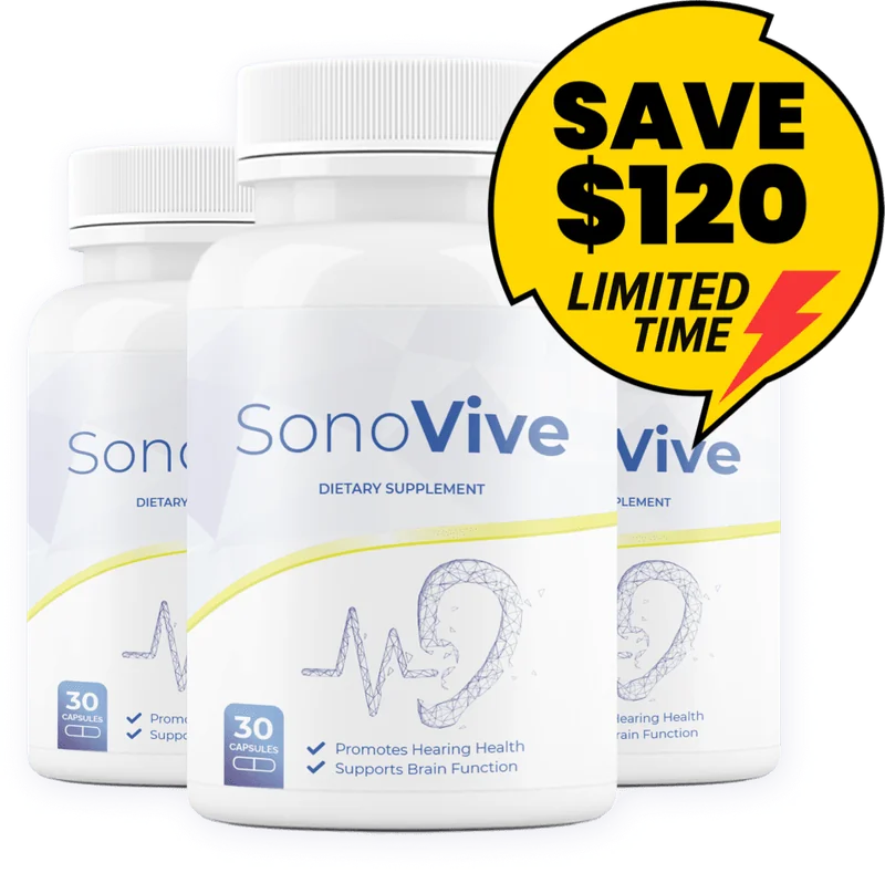 SonoVive 3-bottle kit