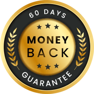 60-day money-back guarantee seal from the official SonoVive page