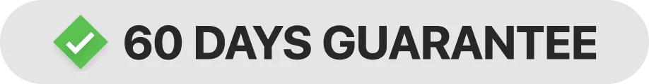 60-day money-back guarantee banner from the official SynoGut page