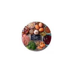 Brazil nuts and dark chocolate pieces, food sources of selenium and copper
